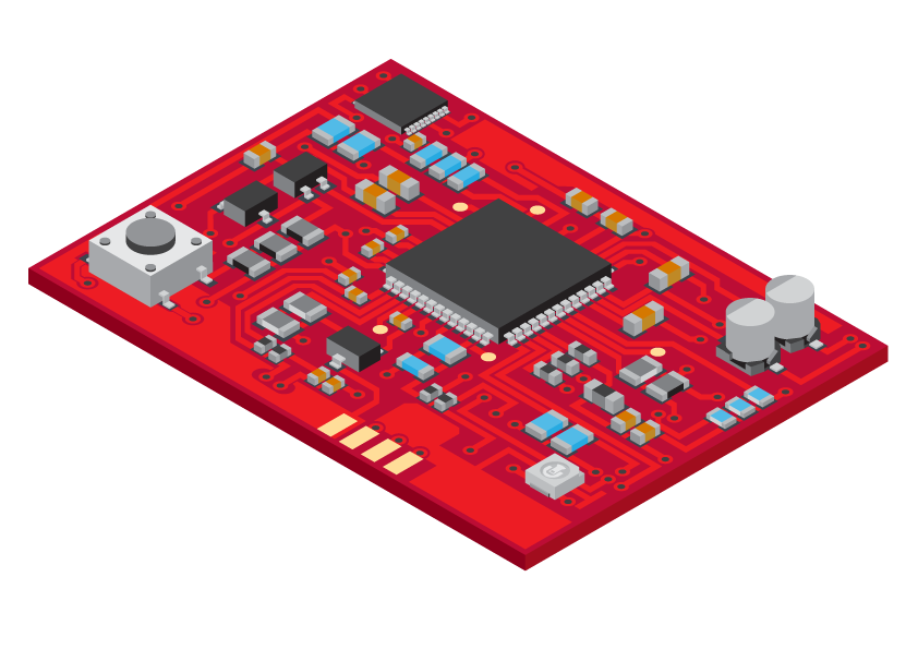 red pcb colors